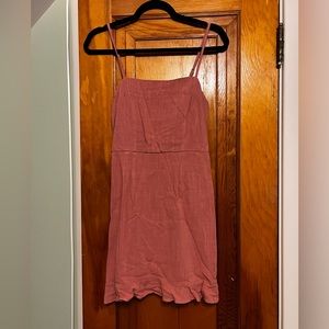 Forever 21 Mini Ruched Back Mini Dress